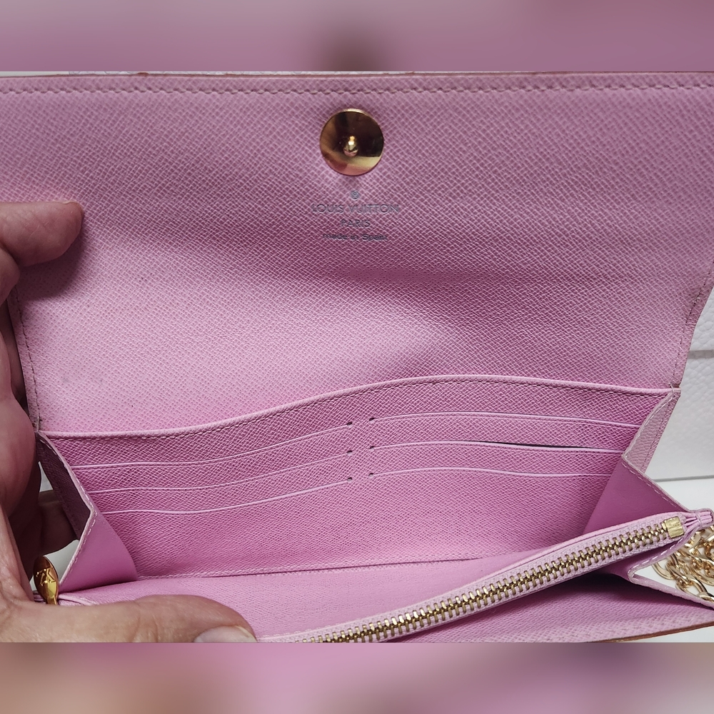 LOUIS VUITTON LV Mulicolor Takashi Murakami Sarah Portefeiulle Wallet - Picture 12 of 16
